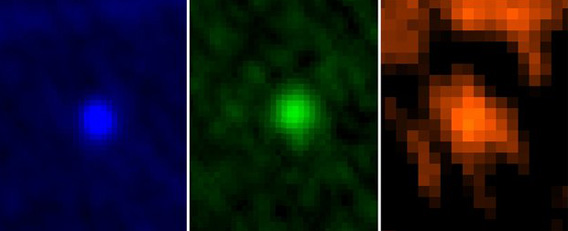 Herschel observatory images of the asteroid Apophis