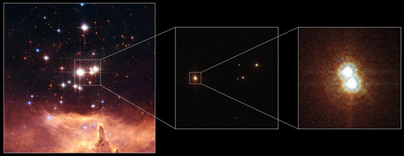 Pismis24-1 resolved