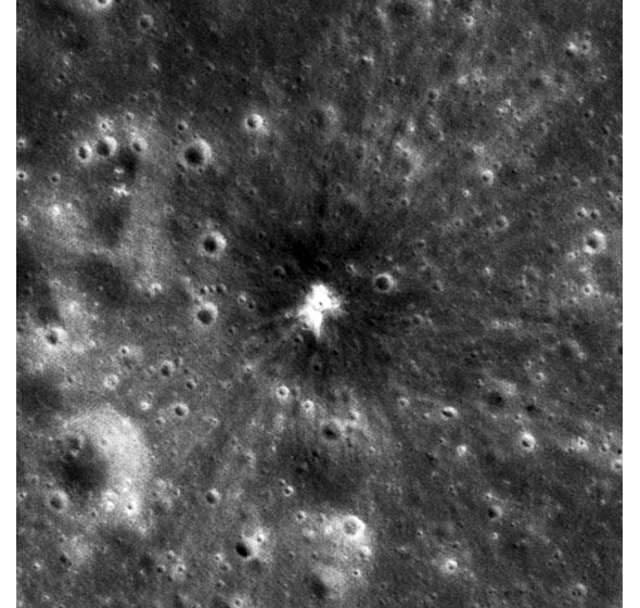 Moon crater