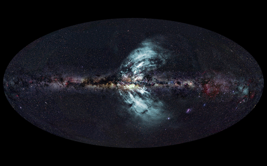 The Milky Way's fountains of gas