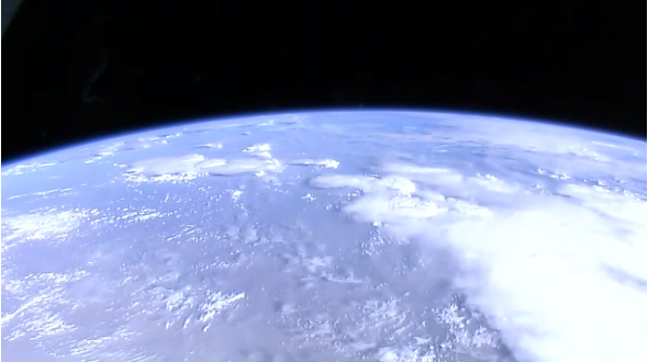 live view from space