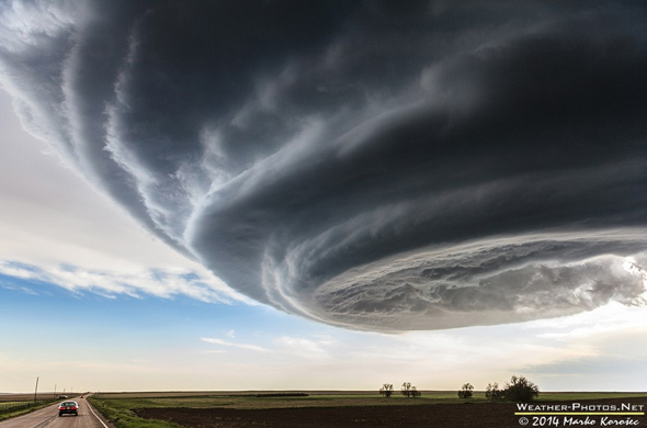 Mesocyclone: Photo of storm cell wins Nat Geo photo contest.