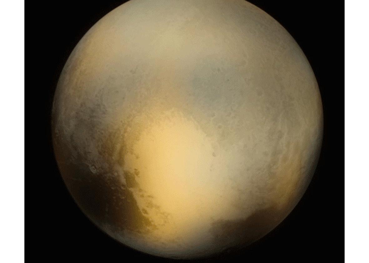 Pluto by Hubble and New Horizons