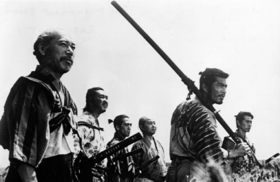 Toshiro Mifune in Seven Samurai