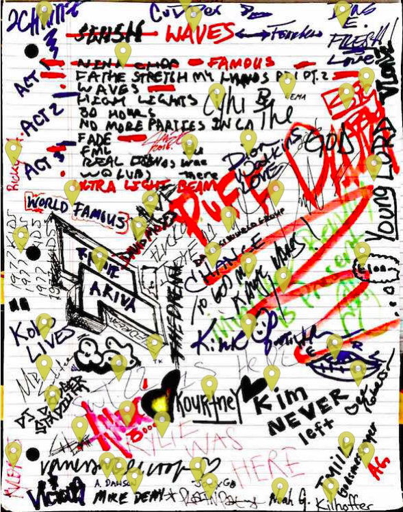kanye-west-waves-notepad-update-tracklist kanye-west-waves-notepad-update-tracklist