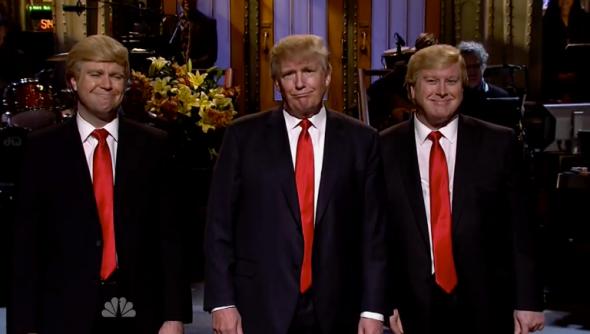 Donald Trump wasn't funny on Saturday Night Live: The real estate magnate  is funniest unscripted.