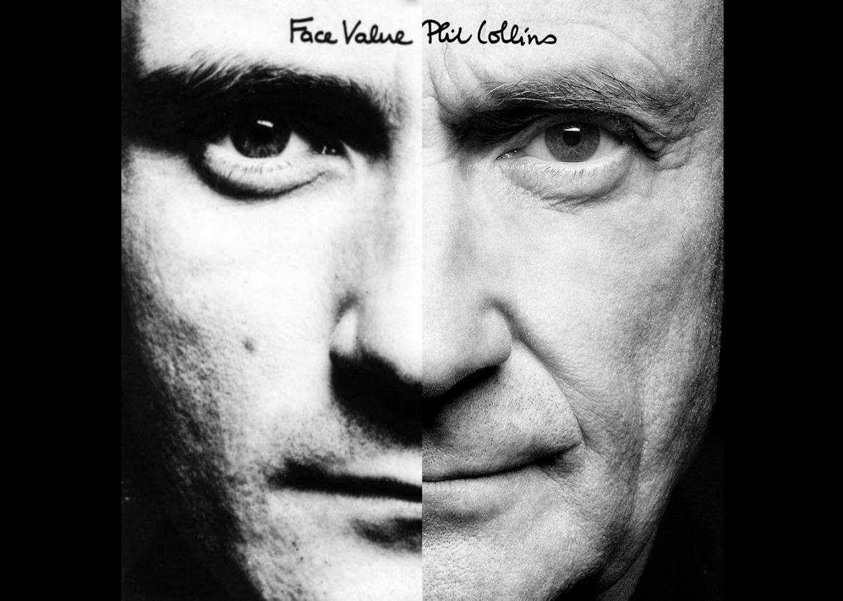 Phil Collins, before and after