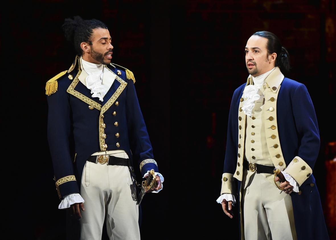 539756688-daveed-diggs-and-lin-manuel-miranda-of-hamilton 539756688-daveed-diggs-and-lin-manuel-miranda-of-hamilton