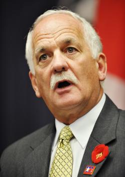 106677199 Canada's Public Safety Minister Vic Toews has spoken in favor of the controversial Internet surveillance bill known as C-30.