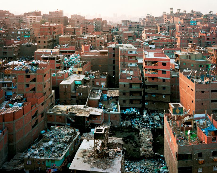 21. Bas Princen, 'Mokattam ridge' (garbage recycling city), 2009