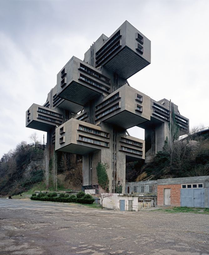 Photographer Geert Goiris&rsquo; images of deserted architecture in various states of abandonment or ruin include the Ministry of Transportation in Tbilisi, Georgia, 1975