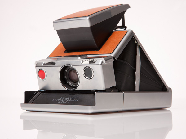 Polaroid Camera With Ridges Great Polaroid snapshots: The history of Polaroid cameras.