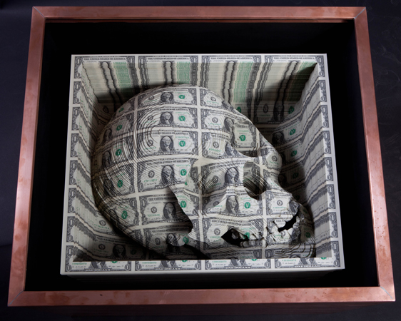 Amazing Money Sculptures and Collages