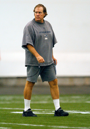 bill belichick sideline outfit